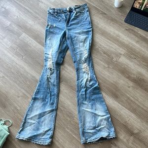 COPY - Blue flared Jeans New